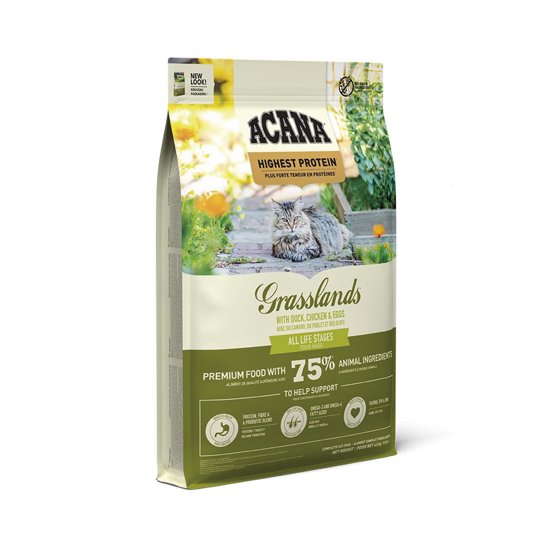 Acana Cat Grasslands Acana Cat Grasslands, pienso para gatos de todas las edades