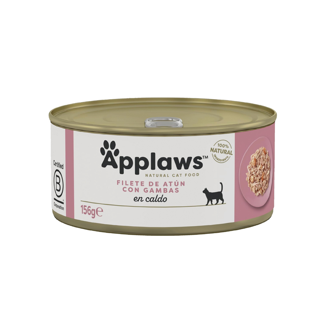 Applaws Atún con Gambas en Caldo 156 gr Applaws Atún con Gambas en Caldo 156