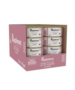 Applaws Atún con Gambas en Caldo70 gr caja completa