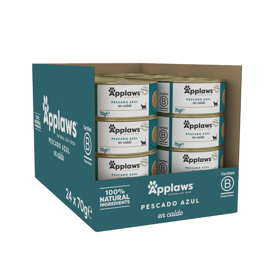 Applaws Pescado Oceánico en caldo70 gr caja completa Applaws Pescado Oceánico en caldo70 gr caja completa