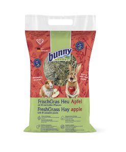 Bunny Nature Heno Fresco con Manzana, para conejos y roedores