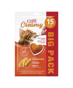PELUCHOS-MASCOTAS-CATIT-CREAMY-SNACK-DE-POLLO-15-UDS