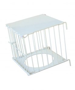 Portanido metalico exterior blanco
