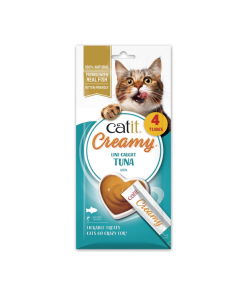 Catit Creamy Snack de Atún para gatos