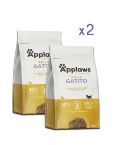 PELUCHOS-MASCOTAS-APPLAWS-KITTEN-POLLO-PACK-2-7,5-KG