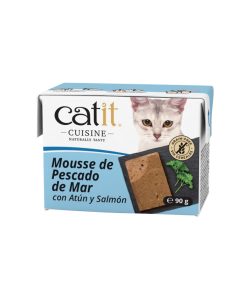 PELUCHOS-MASCOTAS-CATIT-CUISINE-MOUSSE-DE-PESCADO-CON-ATÚN-Y-SALMÓN