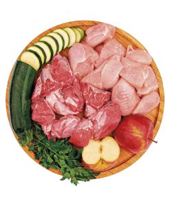 PELUCHOS-MASCOTAS-GOOD-LUCK---MENÚ-BARF-DE-PAVO-CON-TERNERA---INGREDIENTES