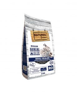 Pienso de la marca Natural Greatness línea veterinaria, para gatos con problemas renales