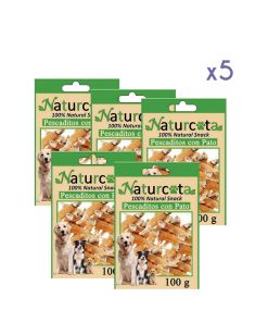 PELUCHOS-MASCOTAS-NATURCOTA---PESCADITOS-CON-PATO-PACK-5