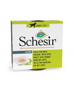 PELUCHOS-MASCOTAS-SCHESIR-DOG-POLLO-CON-MANZANA