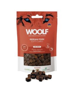 PELUCHOS-MASCOTAS-WOOLF-SNACKS-SEMIHÚMEDOS-CUBITOS-DE-CERDO-IBÉRICO
