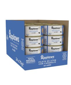 Applaws Atún con cangrejo 70 gr caja completa