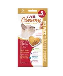 PELUCHOS-MASCOTAS-CATIT-CREAMY-SUPERFOOD-MIX PACK