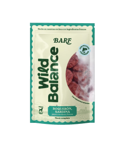 Wild Balance Menú de Pavo, Boquerón y Sardinas, dieta barf para perros