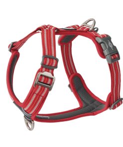 PELUCHOS-MASCOTAS-DOG-COPENHAGEN-ARNÉS-COMFORT-WALK-AIR-V3-ROJO-CLÁSICO-1