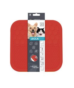 PELUCHOS-MASCOTAS-LECCA-MAT-ALFOMBRILLA-PARA-LAMER-ROJA