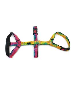 PELUCHOS-MASCOTAS-ARNÉS-3-PUNTOS-TIE-DYE-GOSK