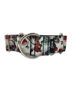PELUCHOS-MASCOTAS-COLLAR-MARTINGALE-SKULLS-GOSK