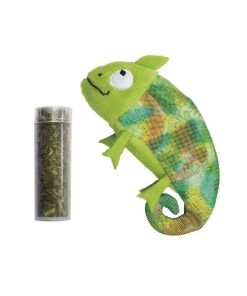 PELUCHOS-MASCOTAS-KONG-CAMALEÓN-RELLENABLE-DE-CATNIP