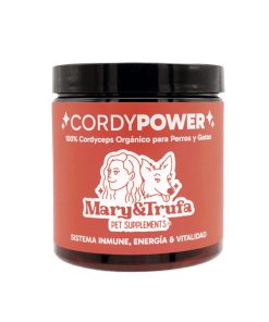 Mary&Trufa CordyPower suplemento de hongo cordiceps apra perros y gatos