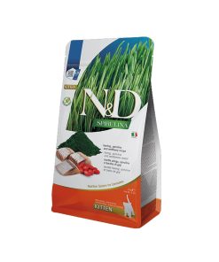 PELUCHOS-MASCOTAS-FARMINA-N&D-CAT-KITTEN-ARENQUE-ESPIRULINA-Y-BAYAS-DE-GOJI