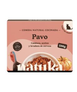 PELUCHOS-MASCOTAS-NATUKA-MENÚ-NATURAL-COCINADO-DE-PAVO-PARA-GATO