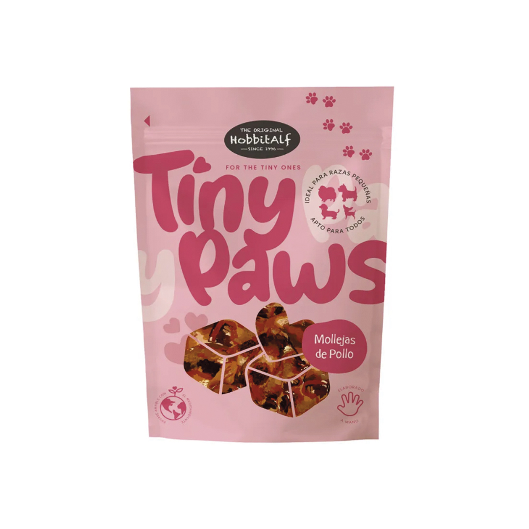 Hobbit Alf Tiny Paws Mini mollejas de pollo 80 gr Hobbit Alf Tiny Paws Mini mollejas de pollo 80 gr snacks para perros