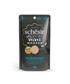PELUCHOS-MASCOTAS-SCHESIR-AFTER-DARK-MOUSSE-DE-POLLO-CON-HUEVO-DE-CODORNIZ