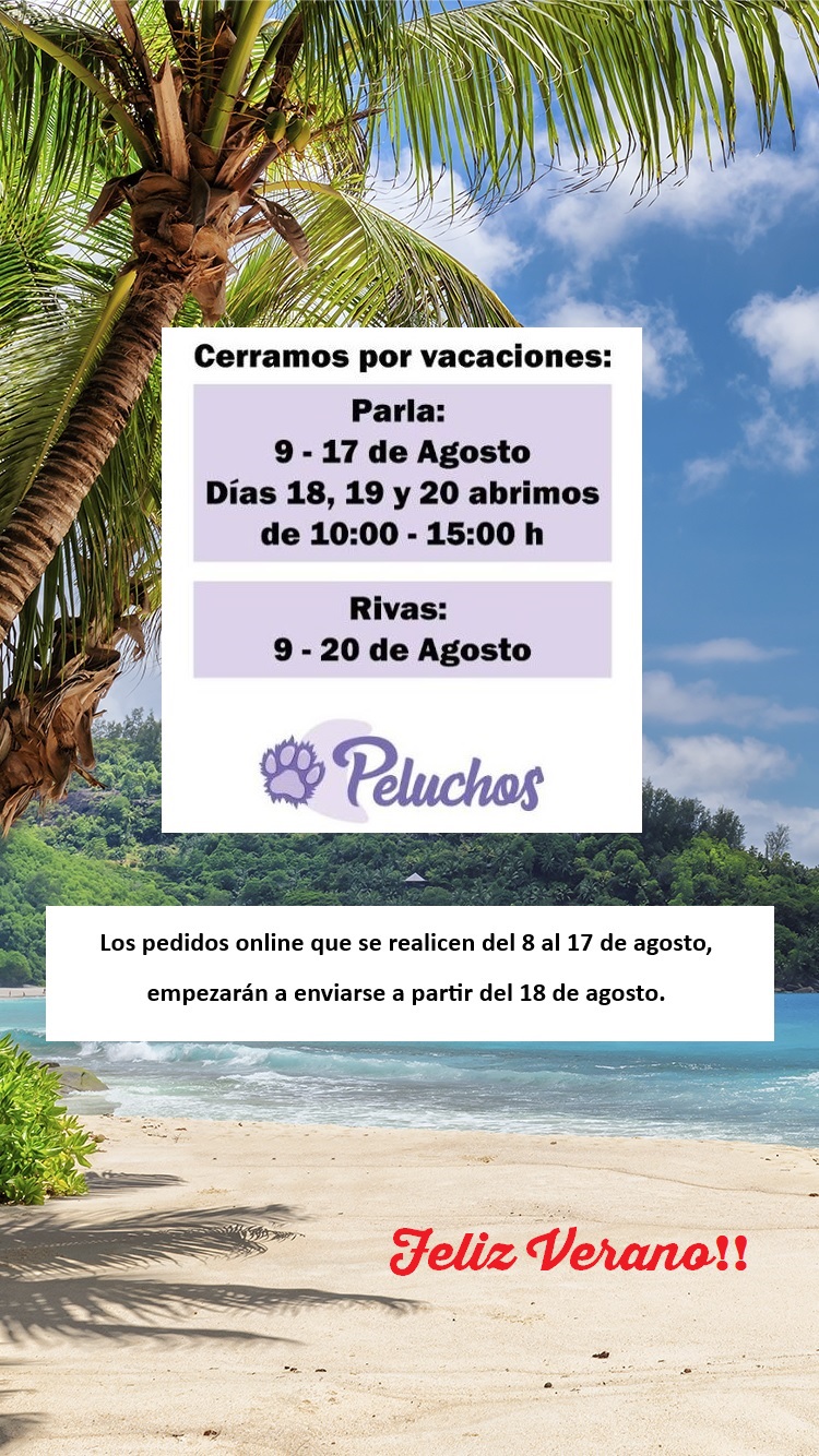 vavaciones verano peluchos mascotas