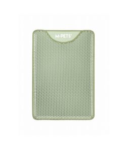 Alfombrilla vertical para el arenero de gatos de la marca M-pets de color verde