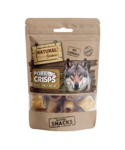 Snacks de cortezas de cerdo deshidratadas para perros de Natural Greatness