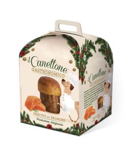 Canettone de Salmón, regalo de navidad para perro