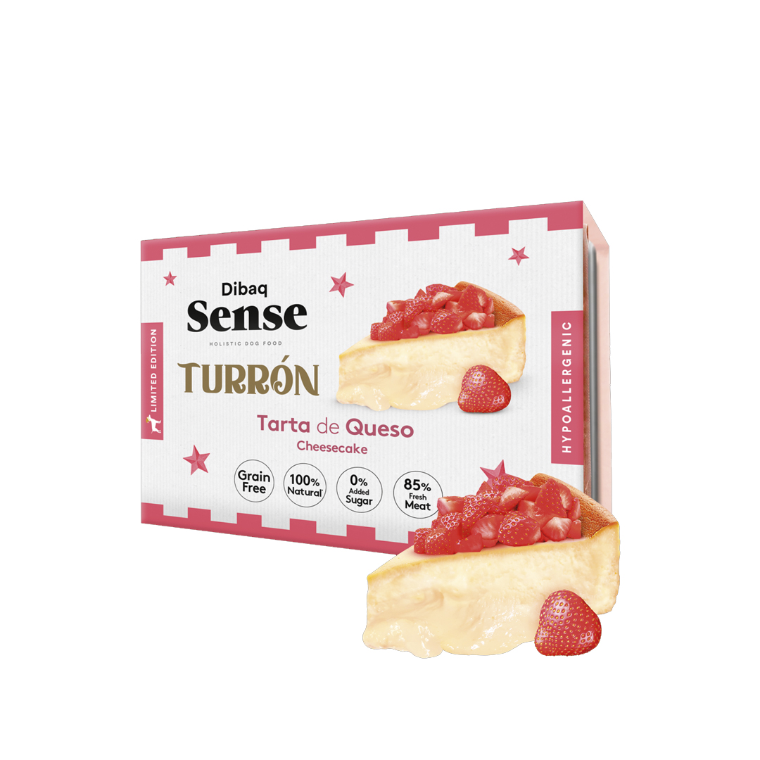 Dibaq Sense Turrón de tarta de queso Dibaq Sense Turrón de tarta de queso, turrón para perros