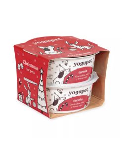 Yogupet Yogur Turrón, yogur para perros y gatos edición navidad