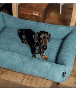 Fantain Cuna Snug Mellow peacock blue, cama para perros