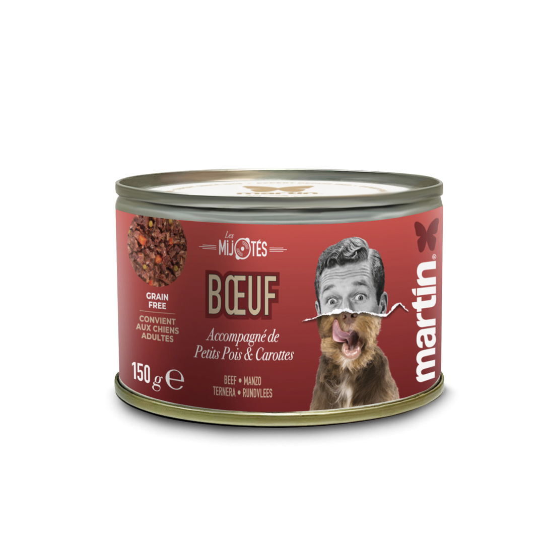 Martin Guiso de Vacuno con guisantes y zanahorias 150 gr Martin Guiso de Vacuno con guisantes y zanahorias 150 gr Les Mijotes