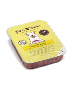 Puromenu Menú Pollo Supreme, dieta natural cocinada para perros