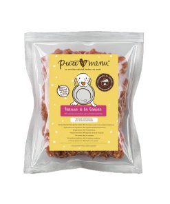 Puromenu Menú Vacuno á la canine, alimento natural cocinado completo para perros
