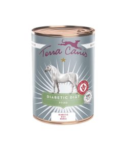 Terra Canis Diabetic Caballo, alimento húmedo para perros con diabetes