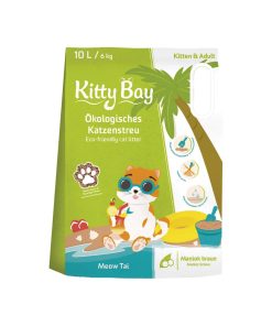 Kitty Bay Meow Tai Lecho de Yuca Marrón para gatos