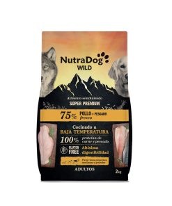 Nutradog Wild Pienso Semihúmedo Pollo y Pescado para perros adultos