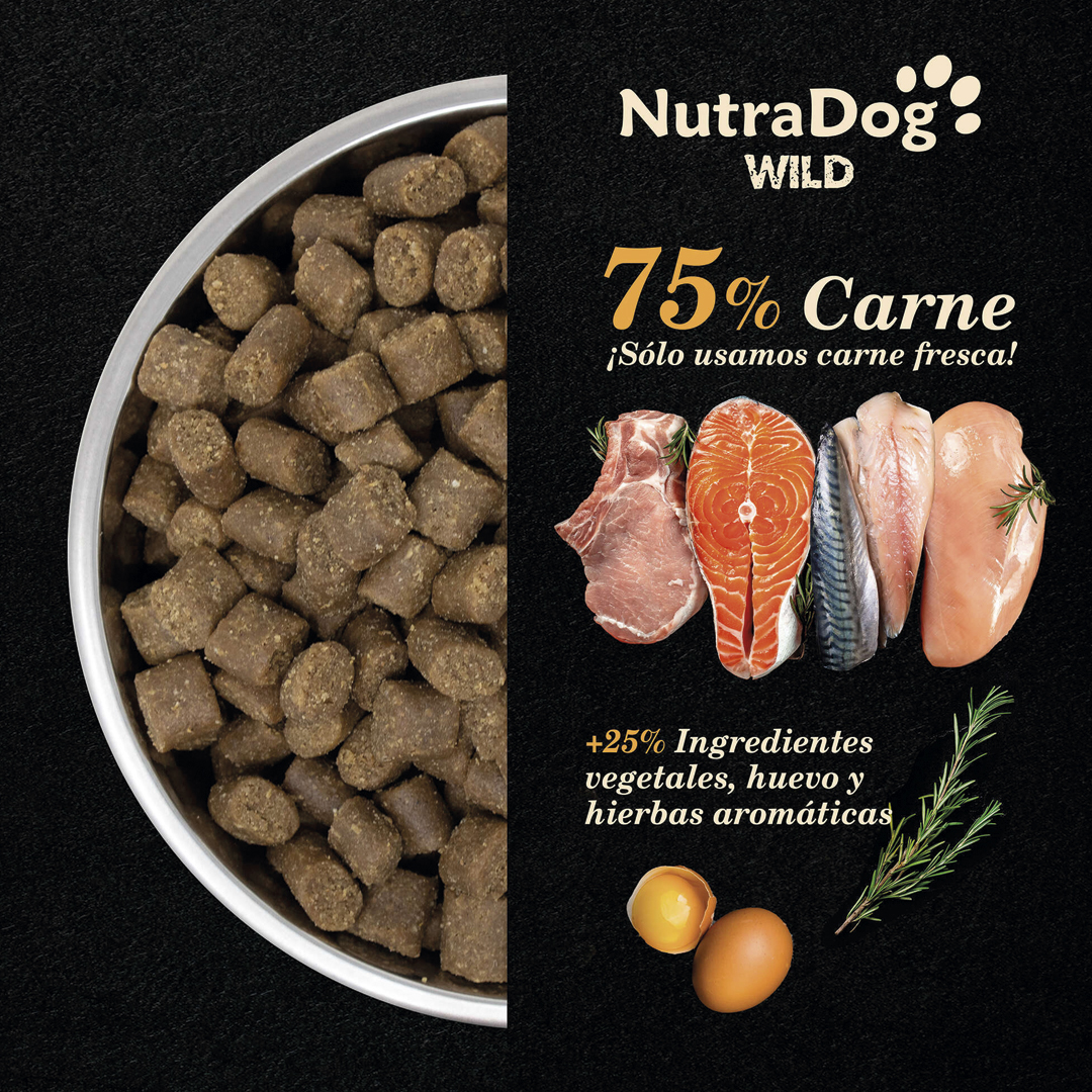 Nutradog Wild Pienso Semihúmedo ingredientes