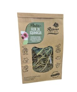 Ribero Flor de Equinácea 150 gr, complemento alimenticio para conejos y roedores