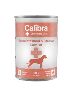 Calibra Veterinary Diets Gastrointestinal Low Fat y Pancreática para perros