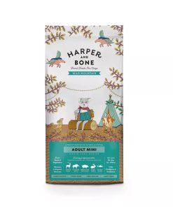 Harper & Bone Adult Dog Mini Wild Mountain, pienso sin cereales para perros