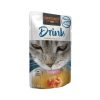 Leonardo Drink Caldo de Pollo y Salmón, alimento húmedo complementario para gatos