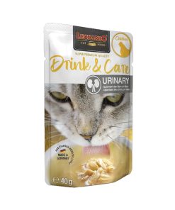 Leonardo Drink & Care Urinary Caldo de Pollo, alimento húmedo complementario para gatos