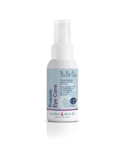 Luna & Milo Probiotic Eye Care – Limpiador Ocular con Probióticos para perros, gatos y roedores