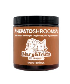 Mary&Trufa HepatoShrooms, suplemento de hongos medicinales para perros y gatos