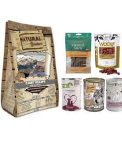 Pack Dieta de Conejo para Perros, ideal para perros con alergias o intolerancias